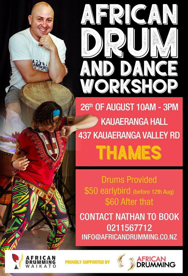 African Drum & Dance - Creative Coromandel