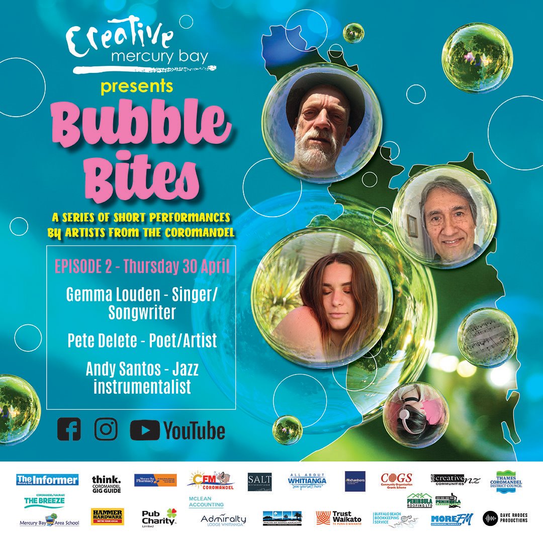 Locals entertain via Bubble Bites Creative Coromandel