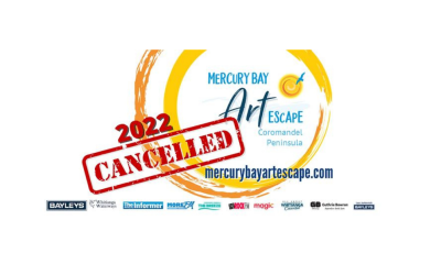 The Mercury Bay Arts Escape 2022 Cancelled