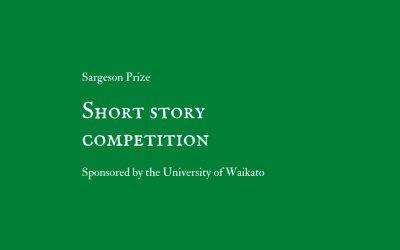 Sargeson Prize Short Story Competition (deadline: 30th June)