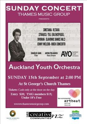 TMG presents AUCKLAND YOUTH ORCHESTRA (AYO)