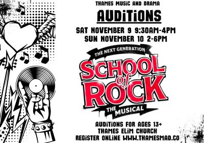 Auditions - School of Rock